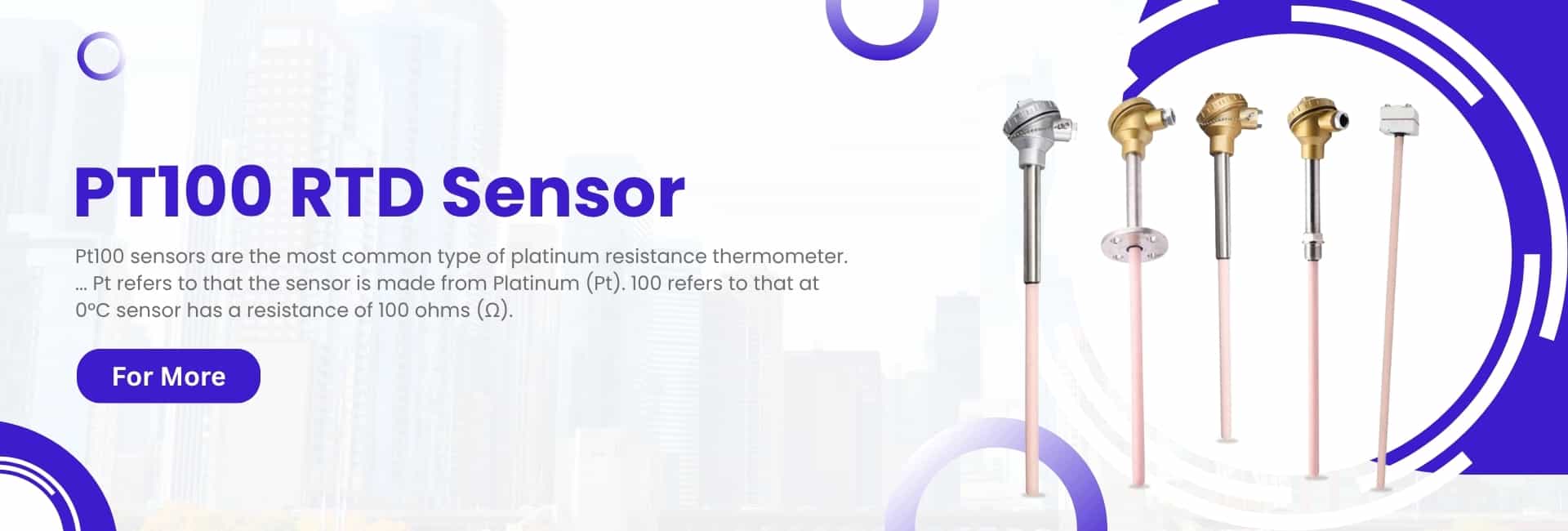 Pt100 RTD Sensor